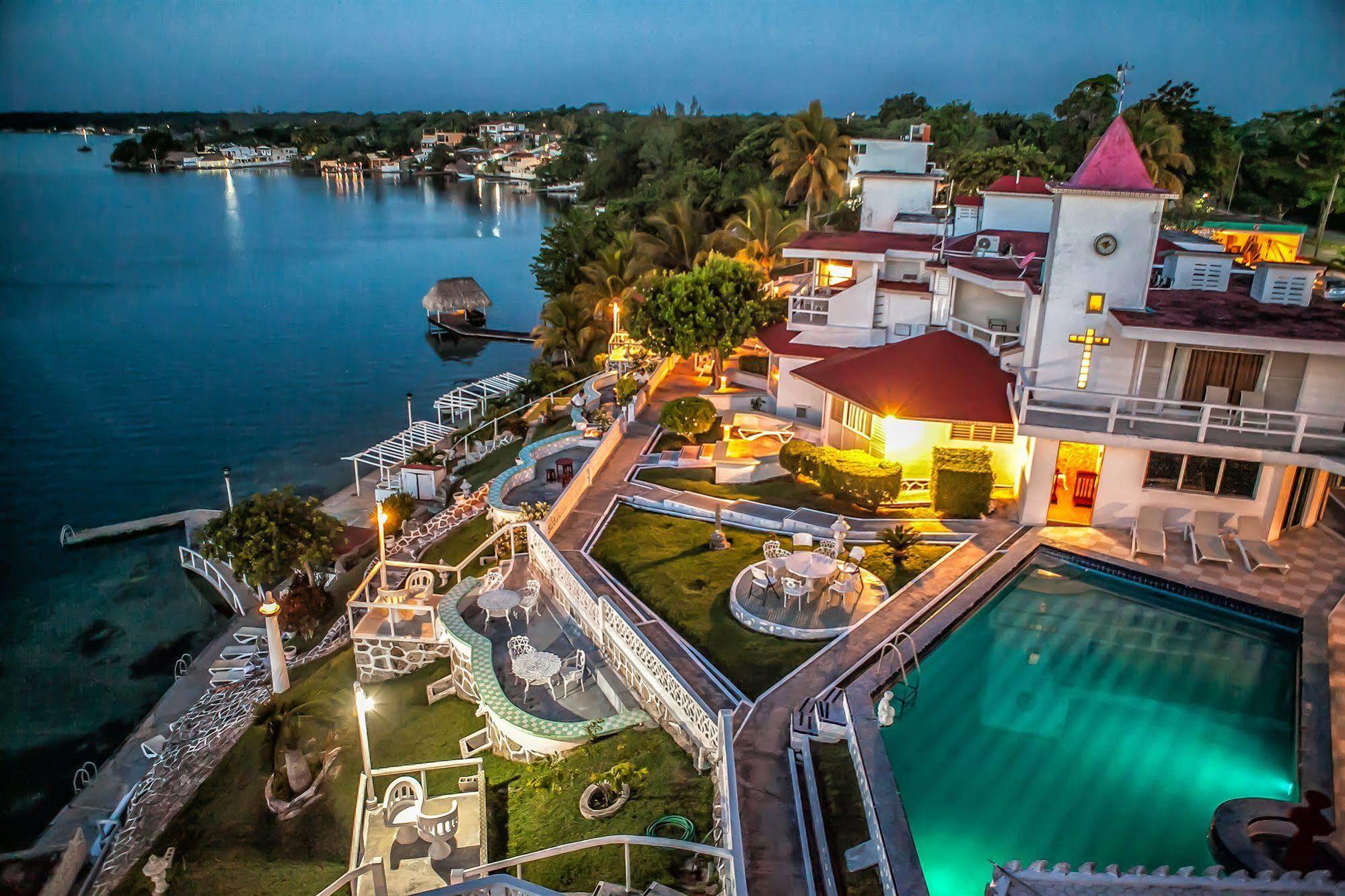 Hotel Laguna Bacalar Exterior foto