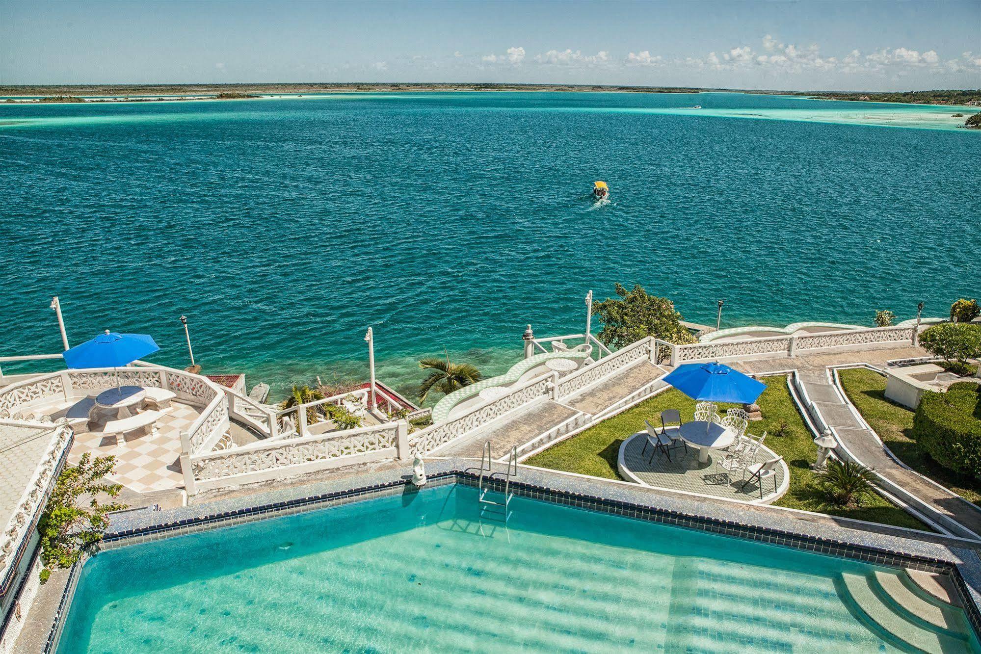 Hotel Laguna Bacalar Exterior foto